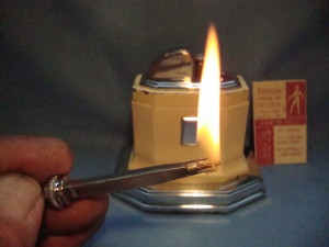 Old Ronson Table Lighters fixed