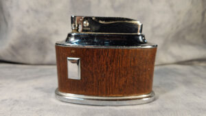 Ronson Walnut Senator Table LIghter