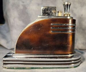 Ronson Touch Tip Streamline art Deco Table Lighter