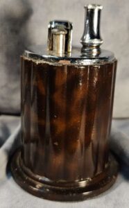 Ronson Touch Tip Grecian Art Deco Table lIghter